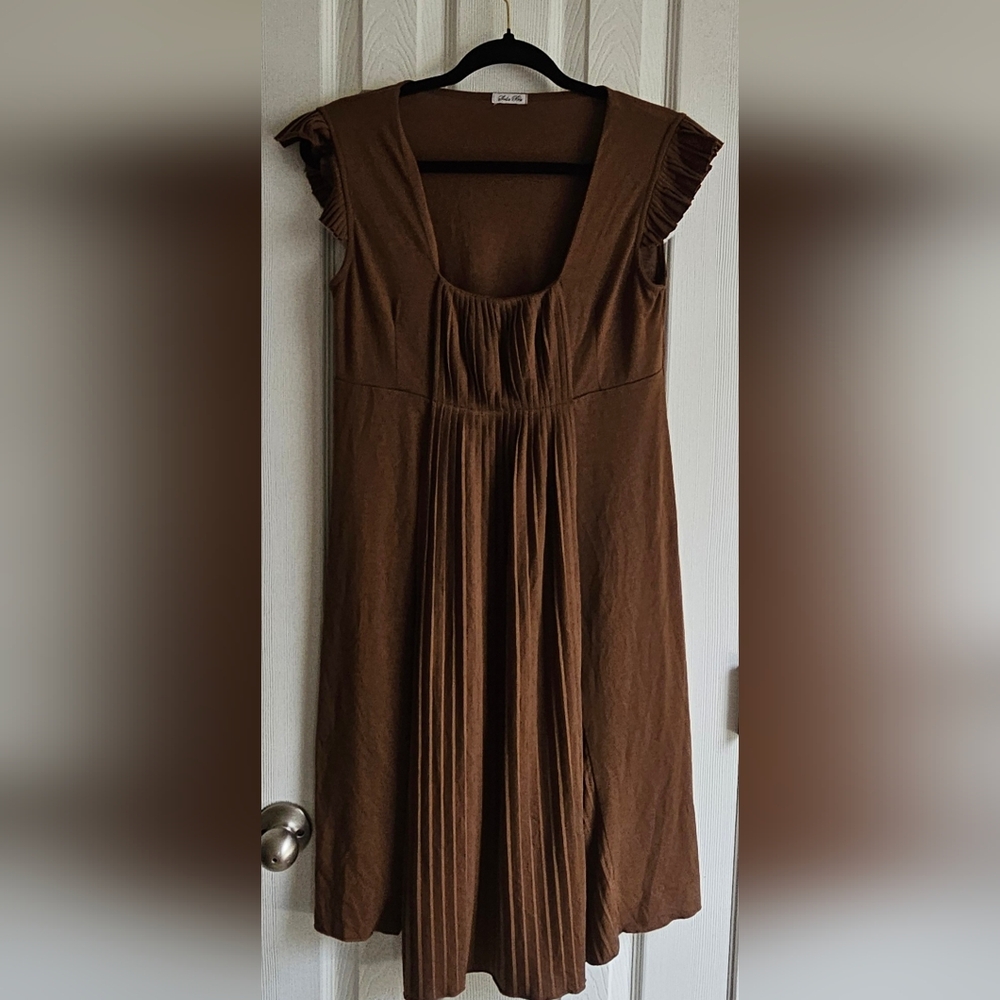 Soda Blu Brown Dress
